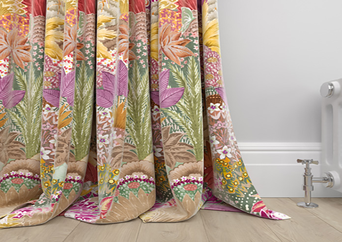 Kolkata Velvet, Summer Haze - Made to Measure Curtain - Image 6